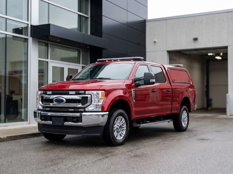 Fire & EMS fleet collision repair at TriState Collision Center