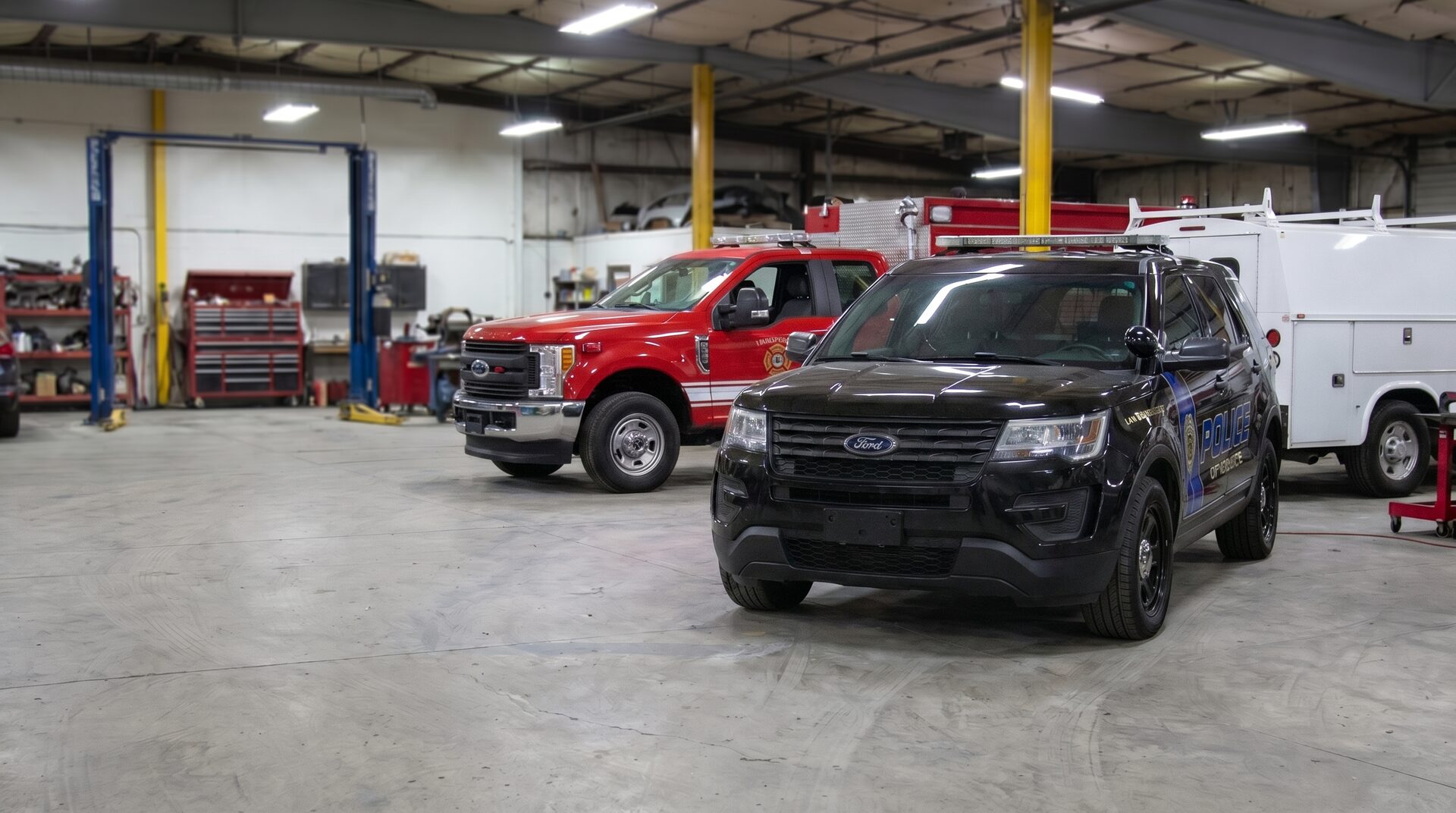 Fleet and municipal collision repair at TriState Collision Center